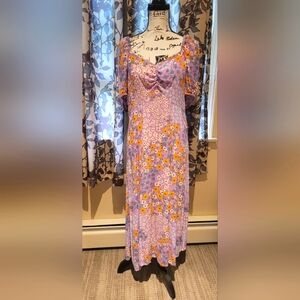 FatFace Floral Dress Size 14